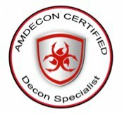 AM DECON Certified Decon Specialist Badge - Avalino Spezialreinigung - Hochwertige Reinigung